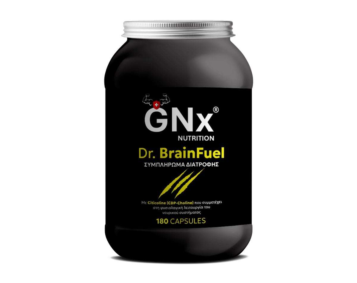 GNx - Giatros Nutrition Dr. BrainFuel – Advanced Brain Support 180 Caps GNx - Giatros Nutrition Dr. BrainFuel – Advanced Brain Support 180 Caps