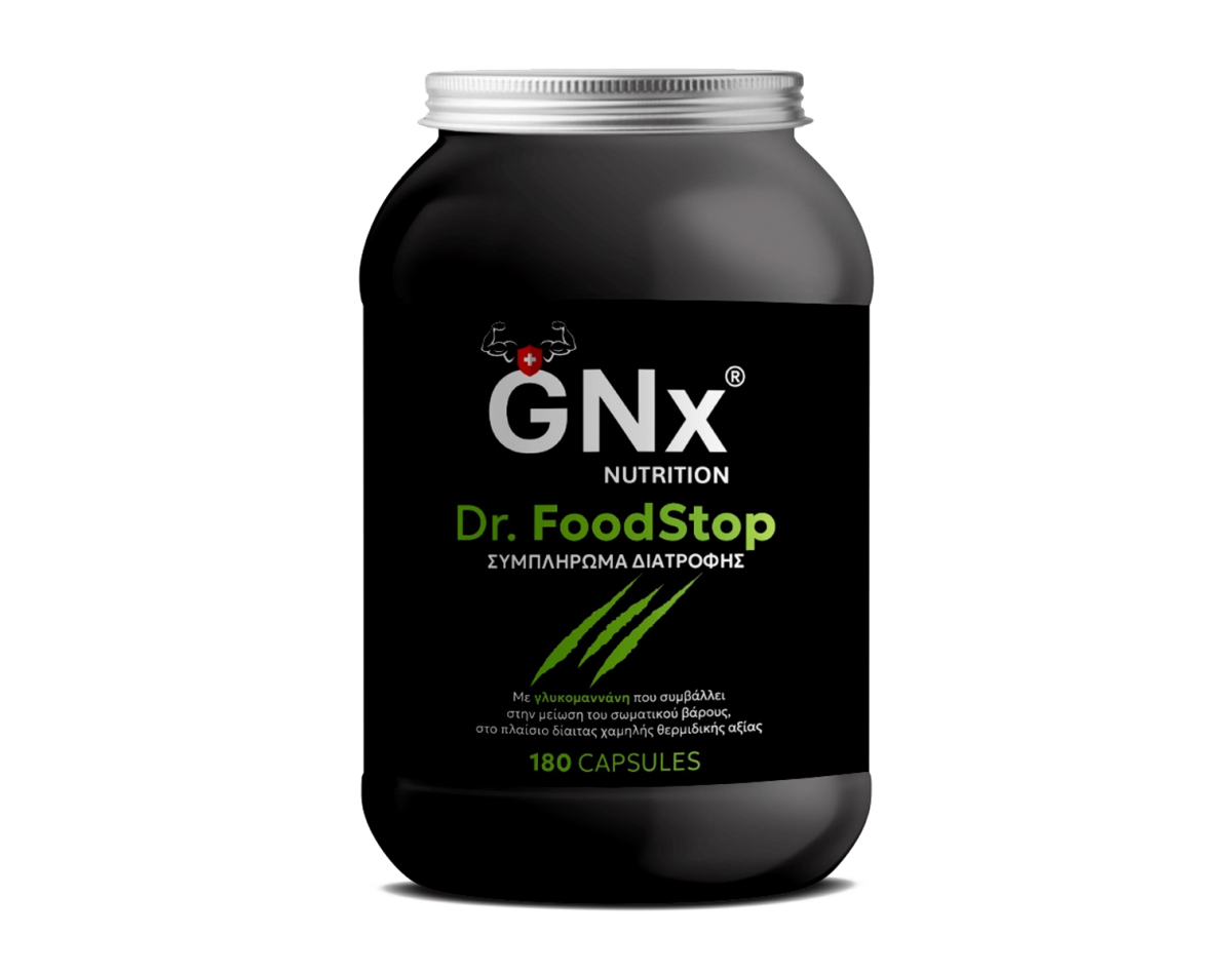 GNx - Giatros Nutrition Dr. FoodStop - Advanced Appetite Regulator 180 Caps GNx - Giatros Nutrition Dr. FoodStop - Advanced Appetite Regulator 180 Caps