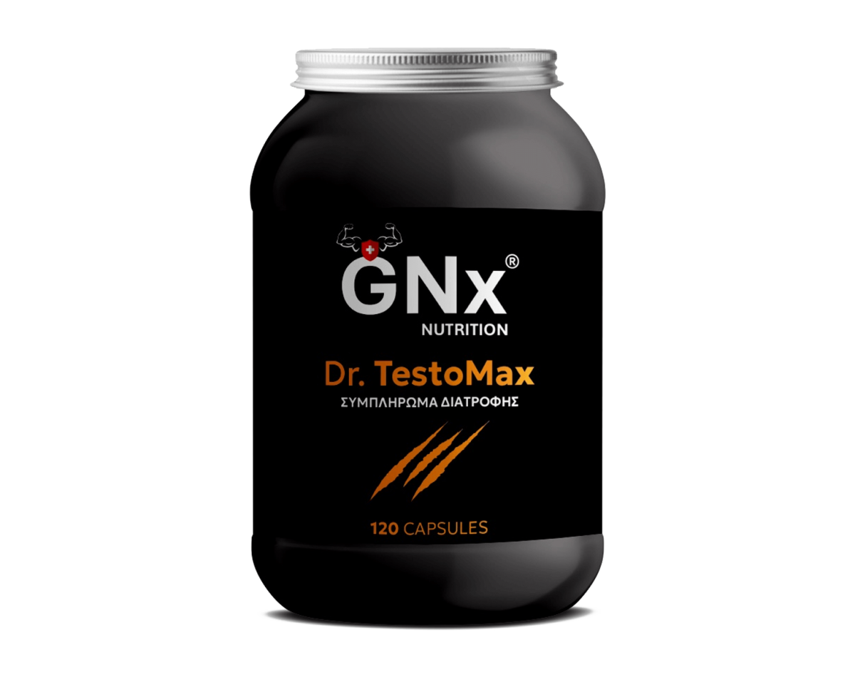 GNx - Giatros Nutrition Dr. TestoMax – Natural Testosterone Booster 120 Caps GNx - Giatros Nutrition Dr. TestoMax – Natural Testosterone Booster 120 Caps
