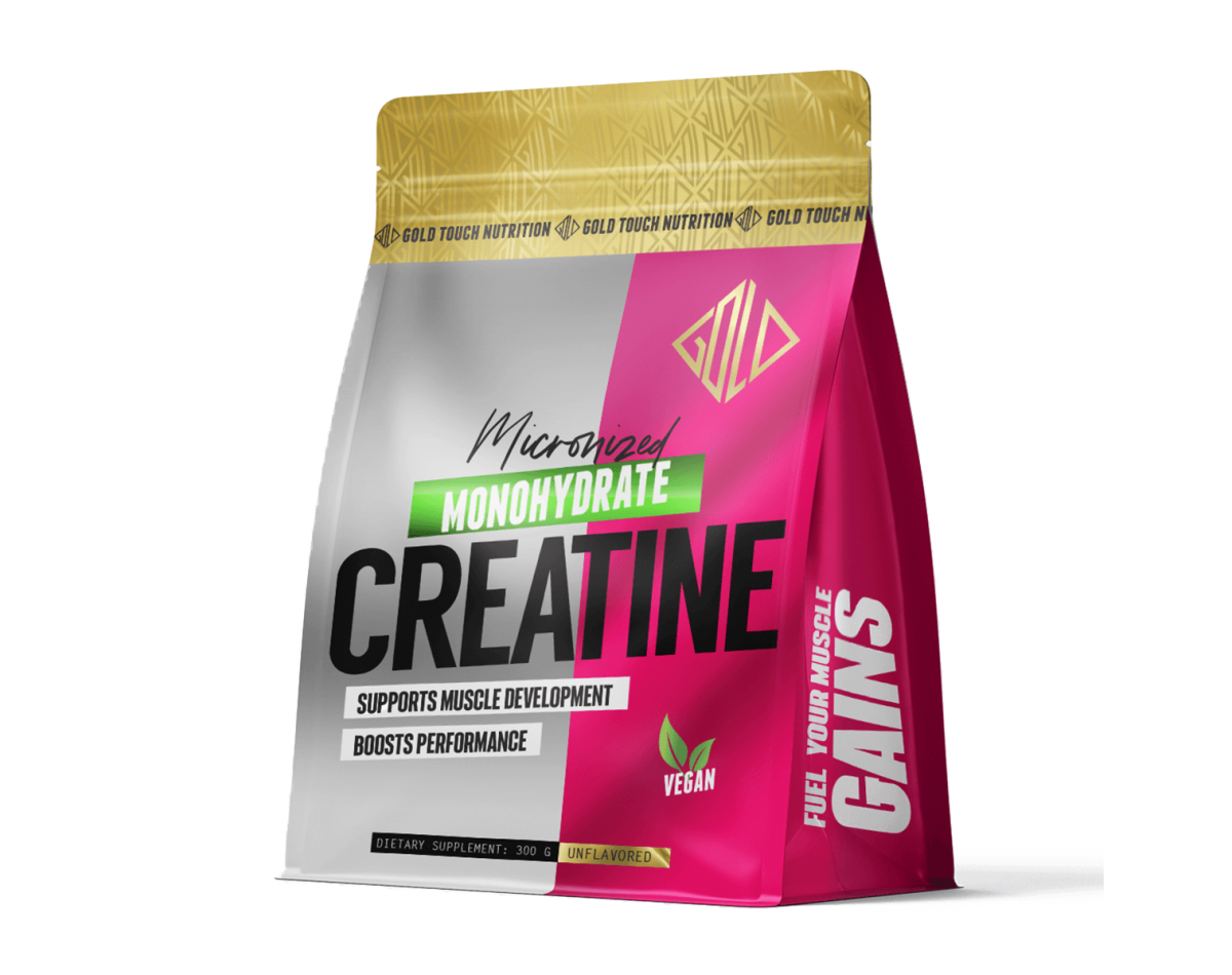 GoldTouch Nutrition Creatine Monohydrate micronized 300gr bag GoldTouch Nutrition Creatine Monohydrate micronized 300gr bag
