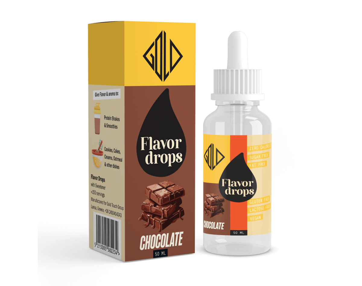 GoldTouch Nutrition Flavour Drops 50ml Chocolate GoldTouch Nutrition Flavour Drops 50ml Chocolate