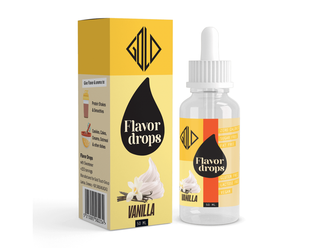 GoldTouch Nutrition Flavour Drops 50ml Vanilla GoldTouch Nutrition Flavour Drops 50ml Vanilla