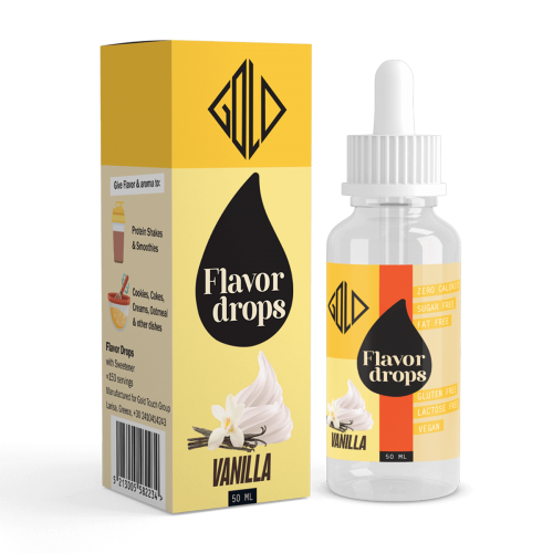 GoldTouch Nutrition Flavour Drops 50ml Vanilla GoldTouch Nutrition Flavour Drops 50ml Vanilla