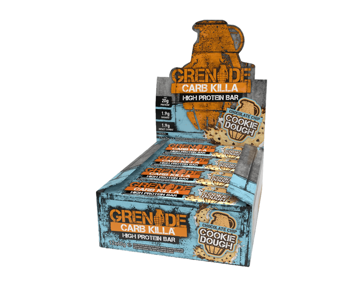 Grenade Carb Killa 12 x 60gr Chocolate Chip Cookie Dough