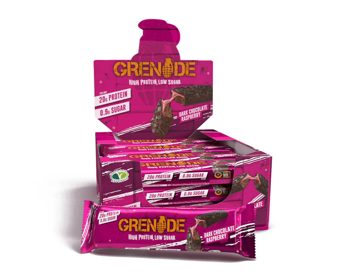 Grenade Carb Killa® 12 x 60gr Dark Chocolate Raspberry