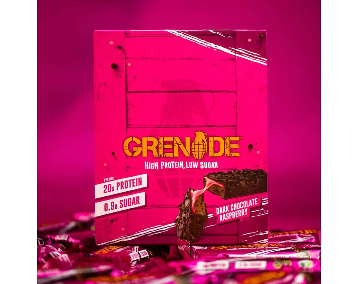 Grenade Carb Killa® 12 x 60gr Dark Chocolate Raspberry