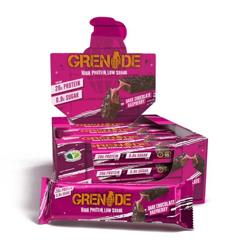 Grenade Carb Killa® 12 x 60gr Dark Chocolate Raspberry Grenade Carb Killa® 12 x 60gr Dark Chocolate Raspberry
