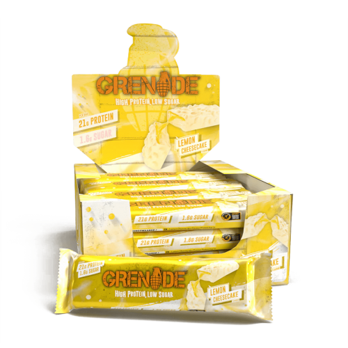 Grenade Carb Killa® 12 x 60gr Lemon Cheesecake Grenade Carb Killa® 12 x 60gr Lemon Cheesecake