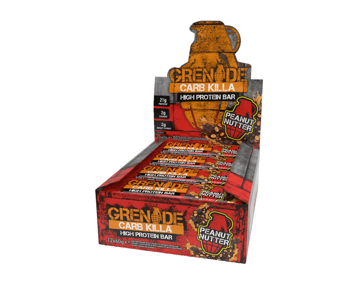 Grenade Carb Killa® 12 x 60gr Peanut Nutter™ Grenade Carb Killa® 12 x 60gr Peanut Nutter™