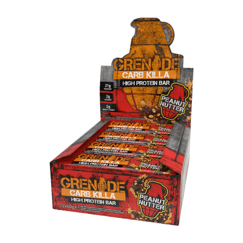 Grenade Carb Killa® 12 x 60gr Peanut Nutter™ Grenade Carb Killa® 12 x 60gr Peanut Nutter™