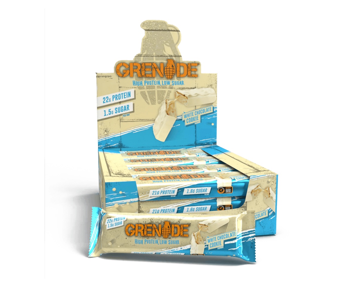 Grenade Carb Killa® 12 x 60gr White Chocolate Cookie Grenade Carb Killa® 12 x 60gr White Chocolate Cookie