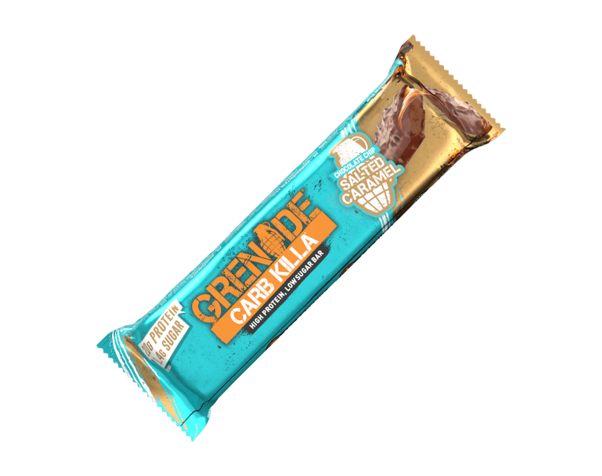 Grenade Carb Killa® 60gr Chocolate Chip Salted Caramel Grenade Carb Killa® 60gr Chocolate Chip Salted Caramel