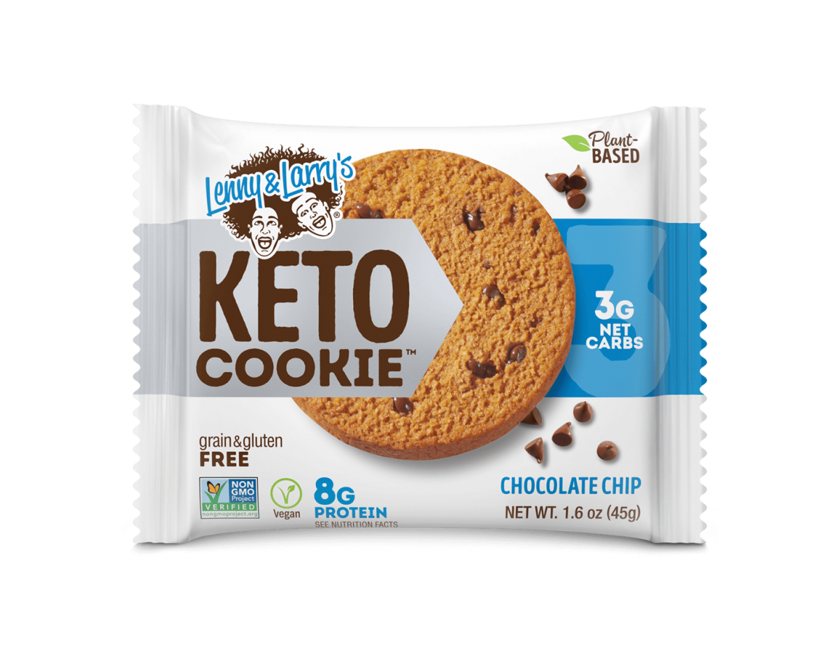 Lenny & Larry's Keto Cookie Chocolate Chip 45gr Lenny & Larry's Keto Cookie Chocolate Chip 45gr