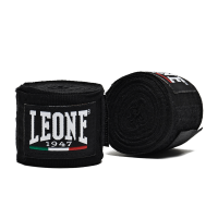 Leone Black Hand Wraps 3.5m