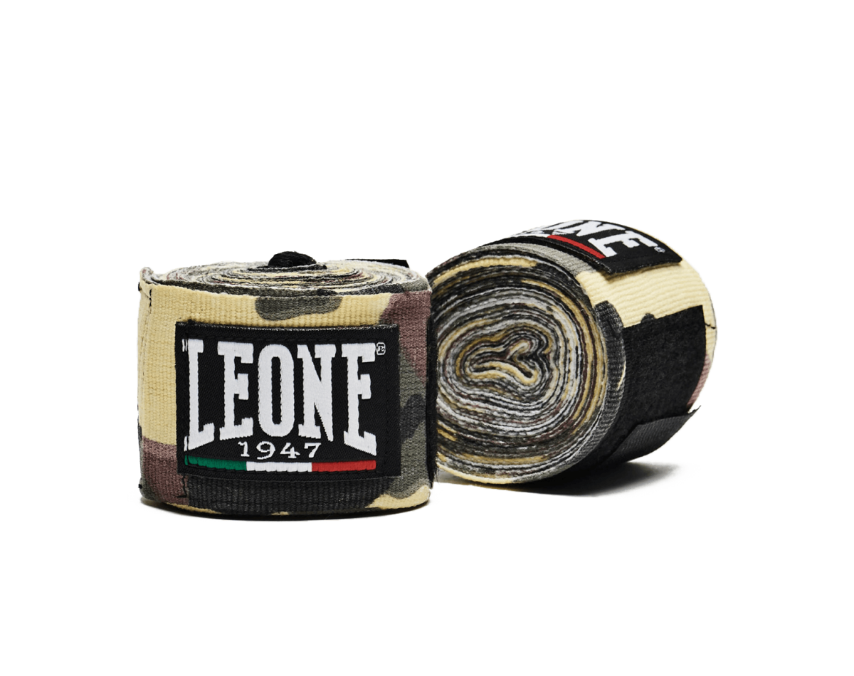 Leone Green Camo Hand Wraps 3.5m