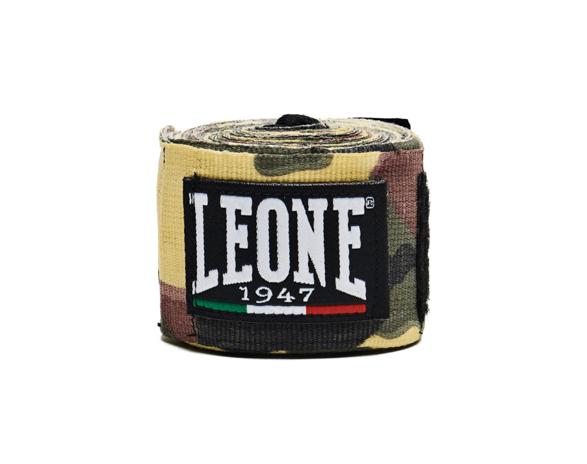 Leone Green Camo Hand Wraps 3.5m