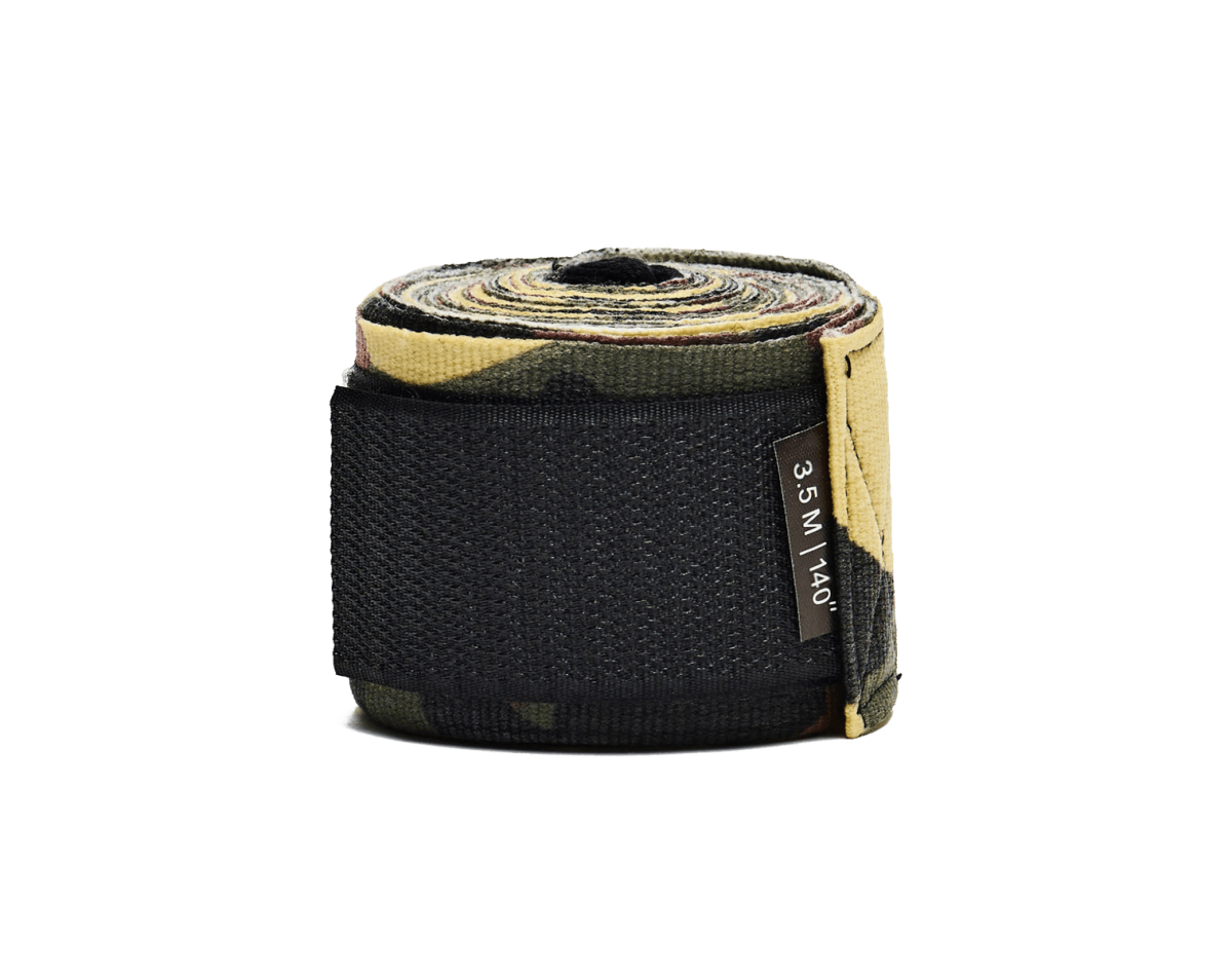 Leone Green Camo Hand Wraps 3.5m