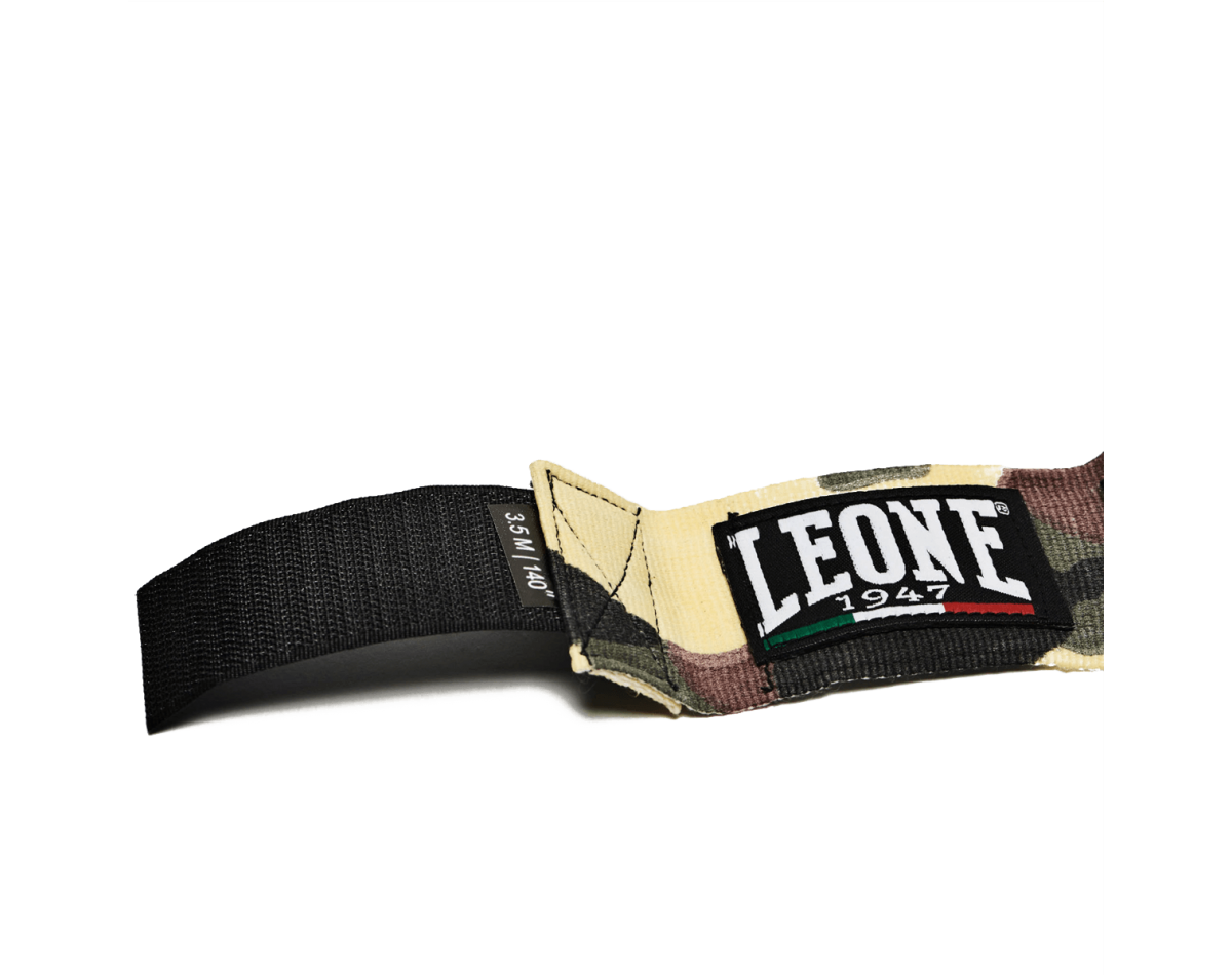 Leone Green Camo Hand Wraps 3.5m