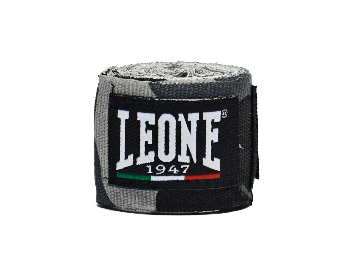 Leone Grey Camo Hand Wraps 3.5m