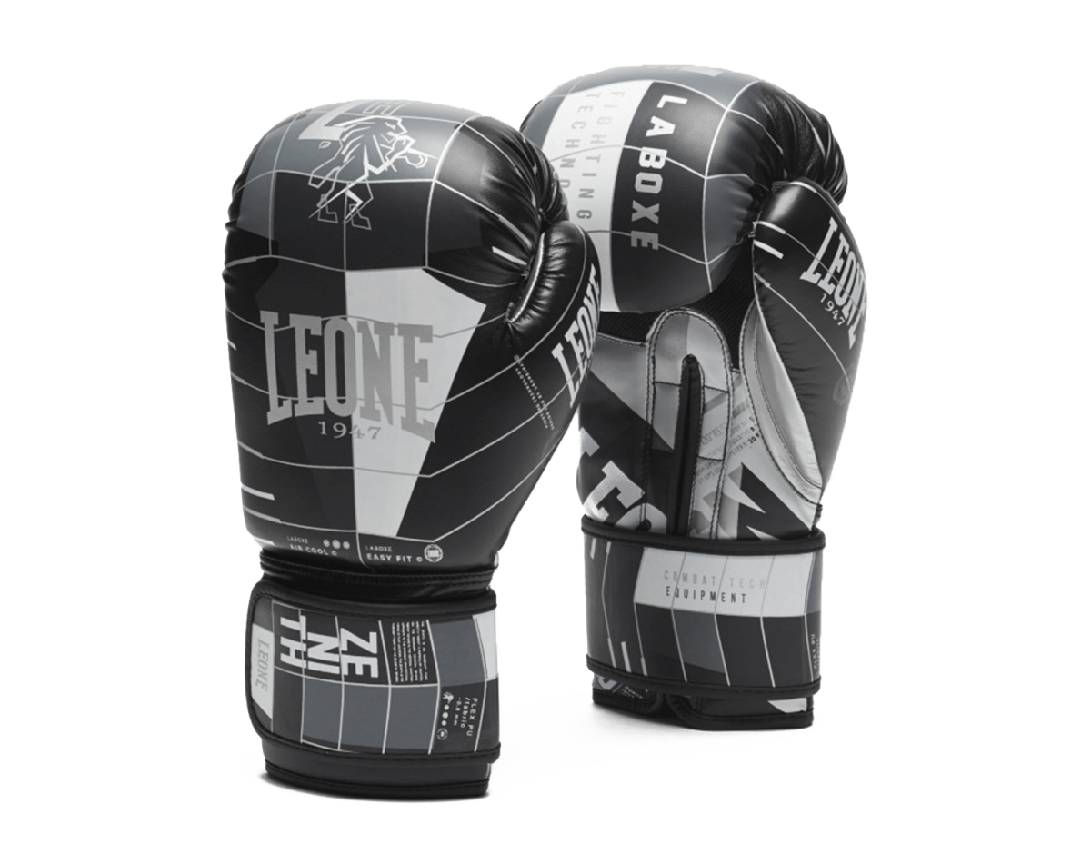 Leone Boxing Gloves Zenith Black