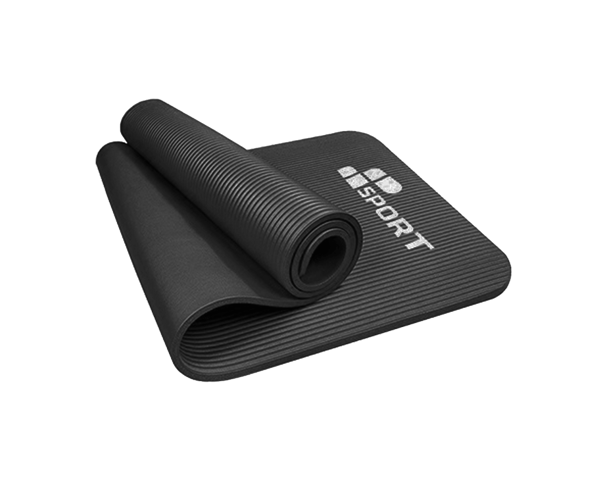 MP Sports NBR Yoga Mat - 183x61x1cm - Black