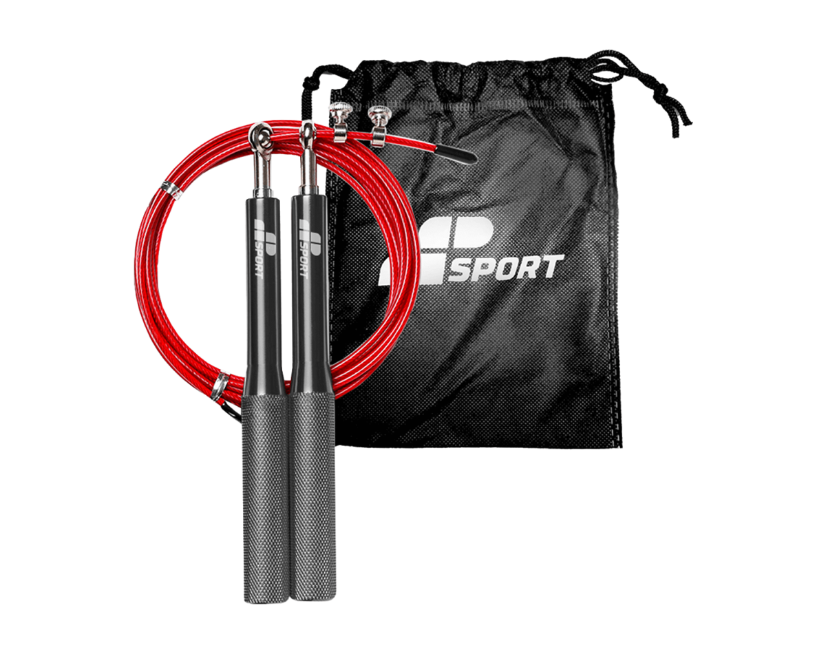 MP Sports Speed Rope (aluminum handle) 3m Red-Black