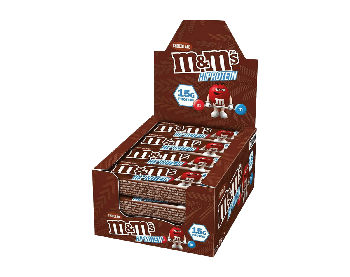 M&M's HiProtein Chocolate 12x51gr