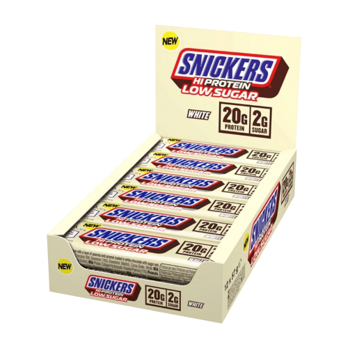 Snickers HiProtein Low Sugar White Chocolate 12x57gr