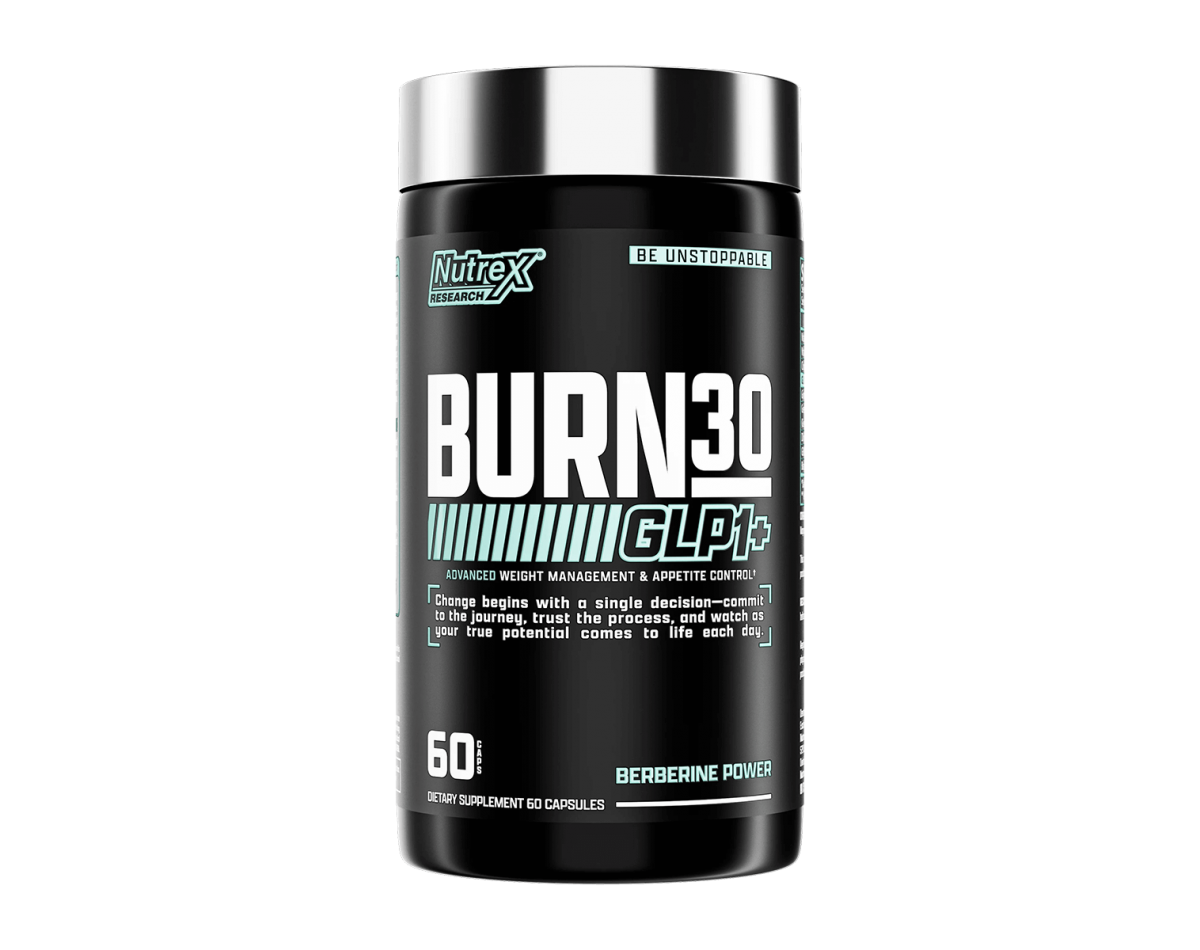 Nutrex Burn30 GLP1+ Caffeine Free 60 Caps.