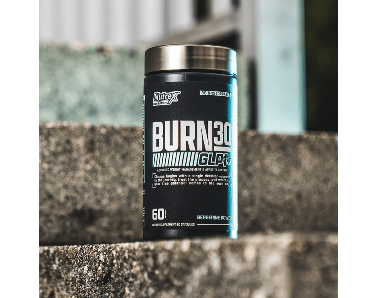 Nutrex Burn30 GLP1+ Caffeine Free 60 Caps.