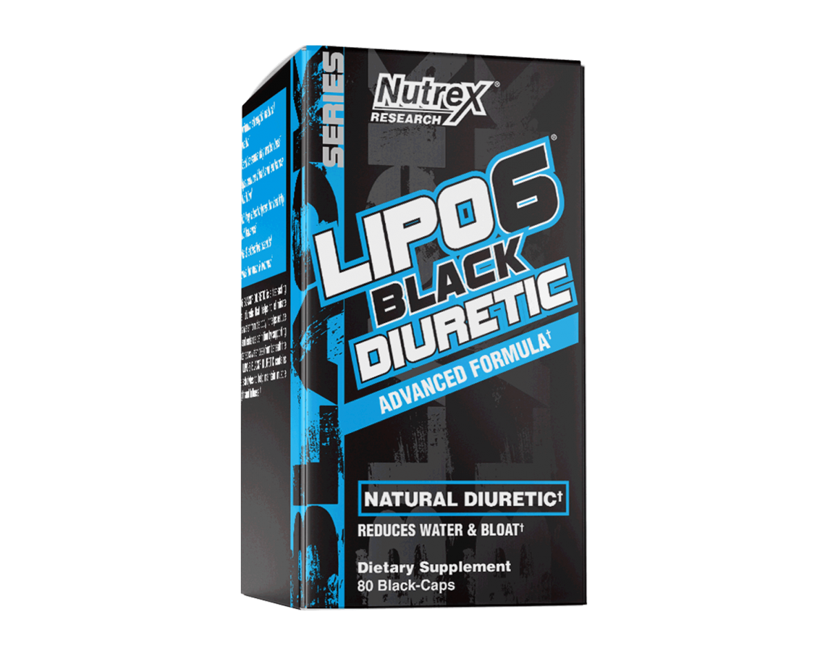 Nutrex Lipo-6 Black Diuretic 80 Caps