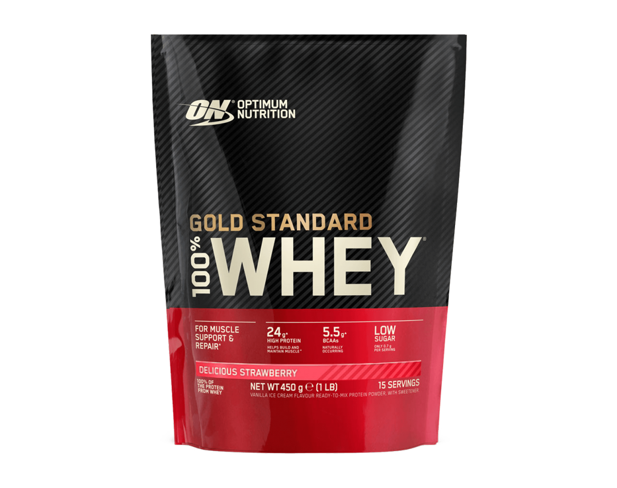 ON - Optimum Nutrition 100% Whey Gold Standard 450gr ON - Optimum Nutrition 100% Whey Gold Standard 450gr