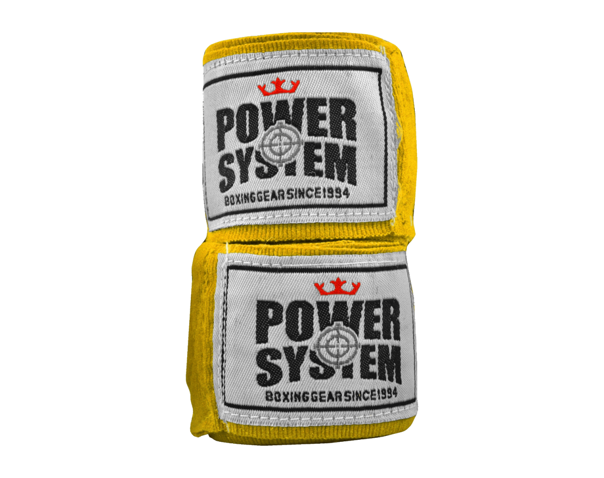 Power System Μπαντάζ Boxing Wraps 4m Yellow