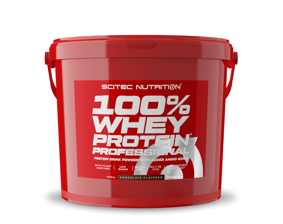 Scitec Nutrition 100% Whey Protein Professional 4000g Scitec Nutrition 100% Whey Protein Professional 4000g