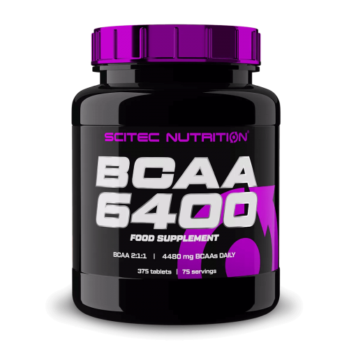 Scitec Nutrition BCAA 6400 375 Tabl. Scitec Nutrition BCAA 6400 375 Tabl.