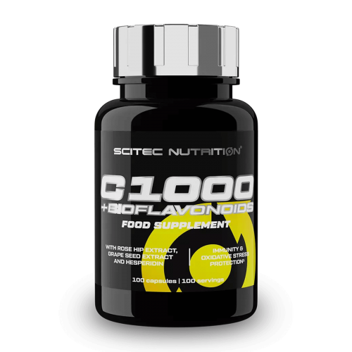 Scitec Nutrition C-1000 + Bioflavonoids 100 Caps. Scitec Nutrition C-1000 + Bioflavonoids 100 Caps.