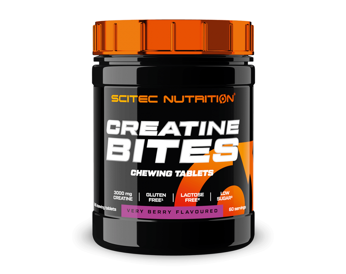 Scitec Nutrition Creatine Bites Very Berry 240 Chewing Tablets Scitec Nutrition Creatine Bites Very Berry 240 Chewing Tablets