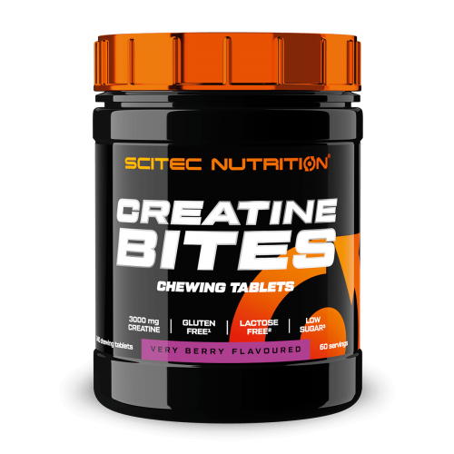 Scitec Nutrition Creatine Bites Very Berry 240 Chewing Tablets Scitec Nutrition Creatine Bites Very Berry 240 Chewing Tablets