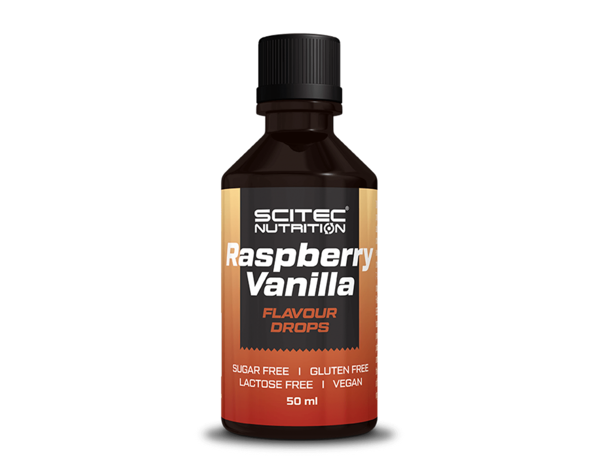 Scitec Nutrition Flavour Drops Raspberry Vanilla 50ml Scitec Nutrition Flavour Drops Raspberry Vanilla 50ml