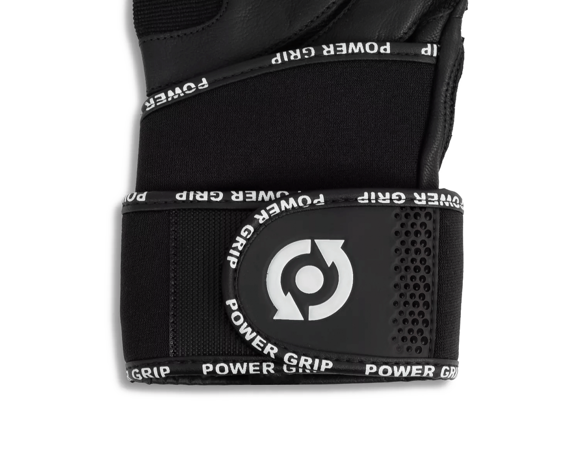 Scitec Nutrition MADMAX Leather Gloves with Wrist Wraps