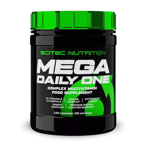 Scitec Nutrition Mega Daily One Plus 120 Caps. Scitec Nutrition Mega Daily One Plus 120 Caps.