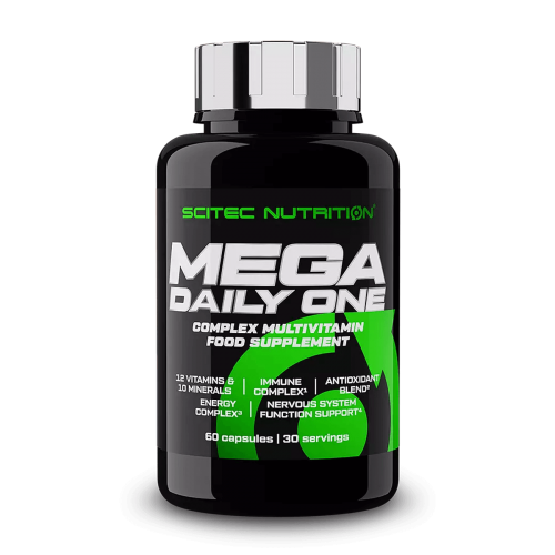 Scitec Nutrition Mega Daily One Plus 60 Caps. Scitec Nutrition Mega Daily One Plus 60 Caps.