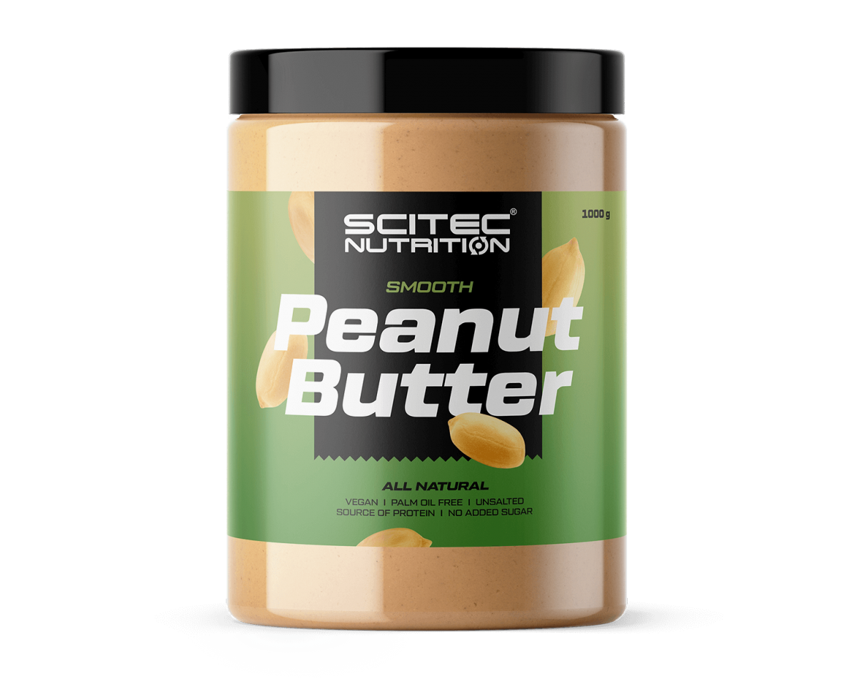 Scitec Nutrition Peanut Butter Smooth 1000gr Scitec Nutrition Peanut Butter Smooth 1000gr