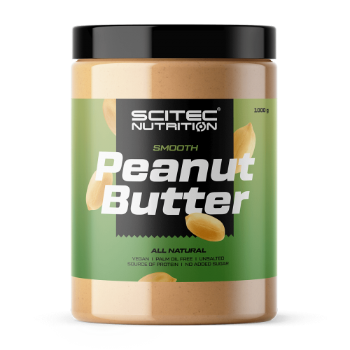 Scitec Nutrition Peanut Butter Smooth 1000gr Scitec Nutrition Peanut Butter Smooth 1000gr