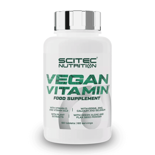 Scitec Nutrition Vegan Vitamin 60 Tabs Scitec Nutrition Vegan Vitamin 60 Tabs