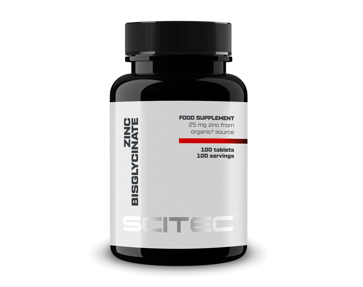 Scitec Nutrition Zinc Bisglycinate 100 Tabs from Organic Sources